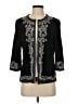 MING WANG 100% Polyester Black Cardigan Size XS - photo 1