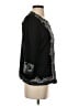 MING WANG 100% Polyester Black Cardigan Size XS - photo 4