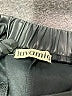 Luvamia 100% Polyurethane Metallic Black Shorts Size L - photo 3