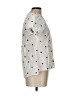 Noble Polka Dots Ivory Short Sleeve Blouse Size 31 waist - photo 4