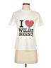 Unbranded White Short Sleeve Top Size S - photo 1