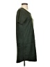 Olivaceous Solid Green Casual Dress Size S - photo 4