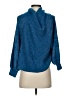 Free People Blue Turtleneck Sweater Size S - photo 2