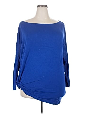 Just Fab 3/4 Sleeve T-Shirt (view 1)