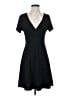 Shein Solid Black Casual Dress Size 4 - photo 1