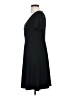 Shein Solid Black Casual Dress Size 4 - photo 5
