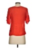 By & By Orange Short Sleeve Blouse Size S - photo 2