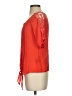 By & By Orange Short Sleeve Blouse Size S - photo 5