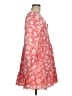 Milly 100% Cotton Paisley Orange Casual Dress Size 8 - photo 4