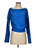 Athleta 100% Cotton Blue Sweatshirt Size XXS - photo 1