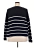 Gap 100% Cotton Stripes Black Pullover Sweater Size XXL - photo 2