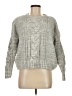 Moon & Madison 100% Acrylic Gray Pullover Sweater Size L - photo 1