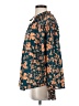 Umgee 100% Polyester Floral Teal Long Sleeve Blouse Size S - photo 5