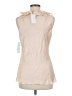 Spense 100% Polyester Tan Sleeveless Blouse Size M - photo 2