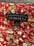 Elementz 100% Polyester Floral Burgundy button down Size M - photo 4