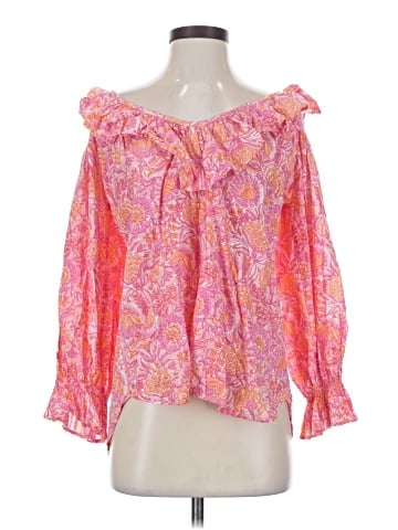 mille Resort & Travel 3/4 Sleeve Blouse (view 1)