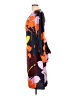 Halogen Print Orange Casual Dress Size L - photo 5