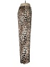 Lulus 100% Polyester Animal Print Brown Casual Pants Size M - photo 4