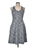MPG Chevron-herringbone Gray Casual Dress Size M - photo 1