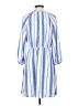 Como Blu 100% Polyester Chevron-herringbone Blue Casual Dress Size S - photo 2