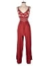 American Eagle Outfitters 100% Viscose Hearts Red Jumpsuit Size XS - photo 1