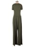 Cider Solid Green Jumpsuit Size S - photo 2