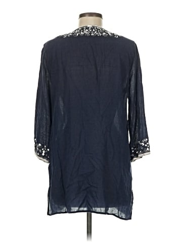 Calypso St. Barth 3/4 Sleeve Blouse (view 2)