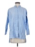 Everlane Blue 3/4 Sleeve Button-Down Shirt Size 0 - photo 1