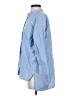 Everlane Blue 3/4 Sleeve Button-Down Shirt Size 0 - photo 5