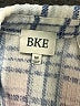 BKE Plaid Blue Long Sleeve Blouse Size M - photo 7