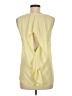 Ginger G. 100% Polyester Yellow Sleeveless Blouse Size M - photo 2