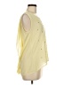 Ginger G. 100% Polyester Yellow Sleeveless Blouse Size M - photo 4