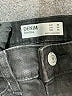 Bershka Solid Black Denim Skirt Size 6 - photo 4