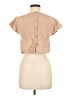 Rhythm. Tan Short Sleeve Top Size M - photo 2