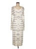 CAbi Stripes Ivory Casual Dress Size M - photo 1