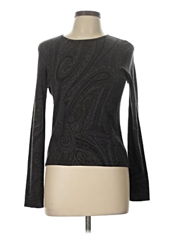 Lauren by Ralph Lauren Cashmere Pullover Sweater (view 1)
