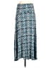 Assorted Brands Chevron-herringbone Teal Casual Skirt Size S - photo 1