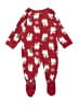 Target 100% Cotton Print Red Long Sleeve Onesie Size 3-6 mo - photo 2