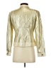 Doncaster Collection 100% Leather Metallic Gold Leather Jacket Size 4 - photo 2