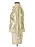 Doncaster Collection 100% Leather Metallic Gold Leather Jacket Size 4 - photo 5