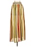 Venus Stripes Yellow Casual Skirt Size XS - photo 1