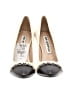 Karl Lagerfeld Ivory Heels Size 5 1/2 - photo 2