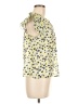 On 34th Yellow Short Sleeve Blouse Size M - photo 4