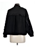 Unbranded Solid Black Track Jacket Size L - photo 2