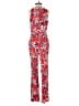 Yumi Kim Print Red Jumpsuit Size S - photo 2