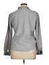 Tantrums Gray Long Sleeve Button-Down Shirt Size XL - photo 2