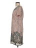 Ann Taylor 100% Polyester Paisley Tan Casual Dress Size XS - photo 5