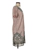 Ann Taylor 100% Polyester Paisley Tan Casual Dress Size XS - photo 4