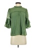 Monteau 100% Polyester Green 3/4 Sleeve T-Shirt Size S - photo 1