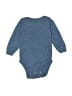 Carter's Blue Long Sleeve Onesie 3-6 MO / 6 MO - photo 1